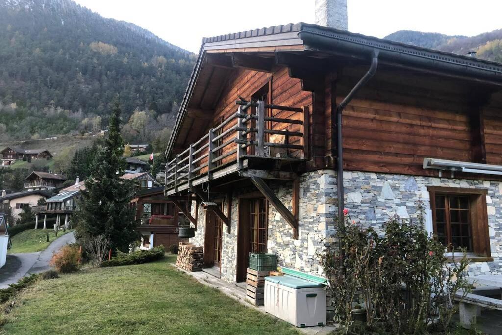 Chalet Edelweiss - Verbier, Mountain Views, Jacuzzi! Volleges Luaran gambar