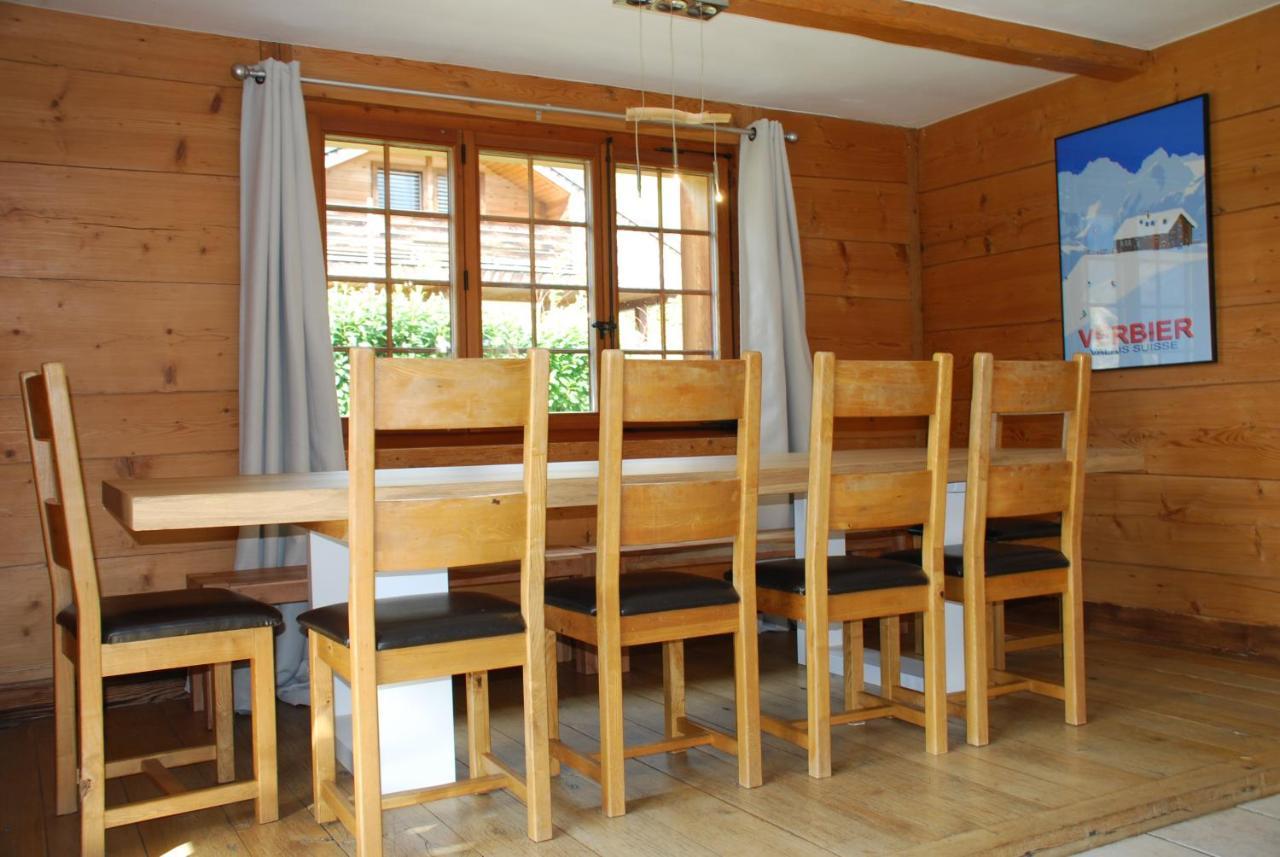 Chalet Edelweiss - Verbier, Mountain Views, Jacuzzi! Volleges Luaran gambar
