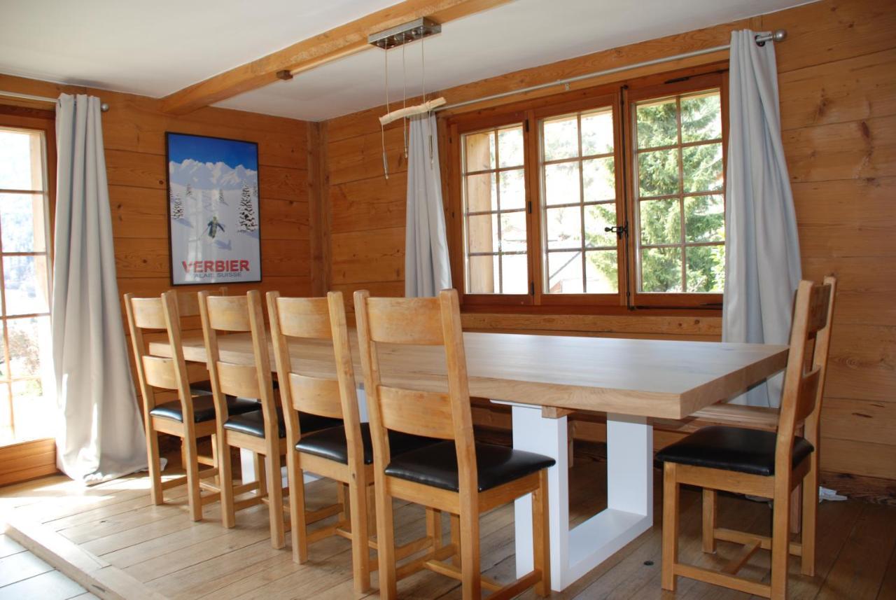 Chalet Edelweiss - Verbier, Mountain Views, Jacuzzi! Volleges Luaran gambar